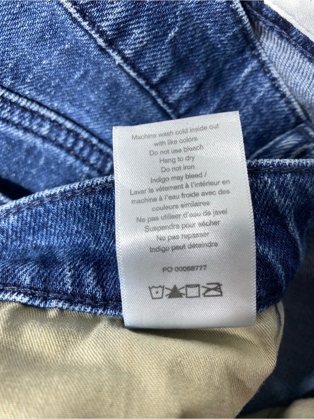 Rag & Bone Peyton Mid-Rise Bootcut Blue Jeans Raw Hem Women’s Size 30 - Picture 15 of 15